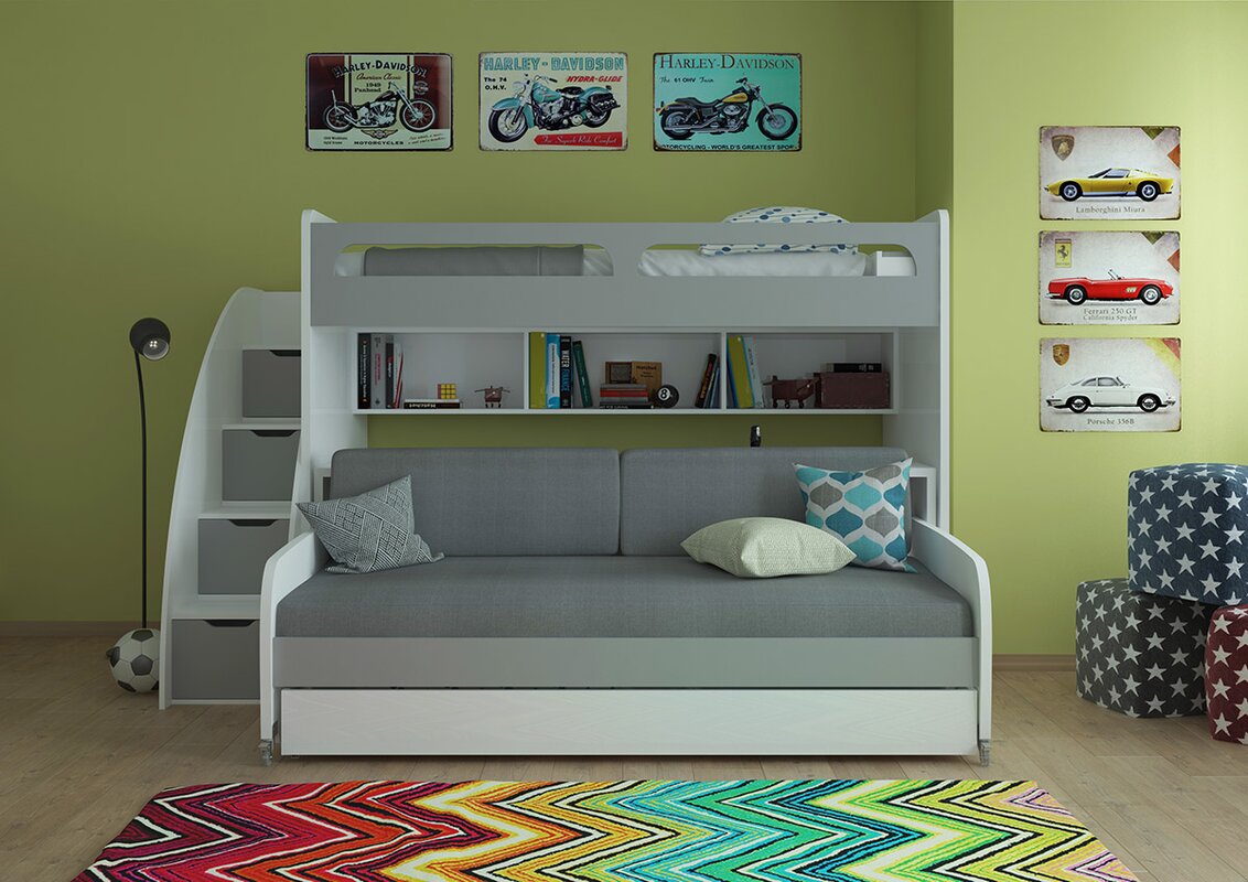 sofa twin bunk bed
